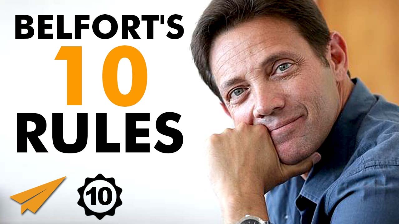 Jordan Belfort's Top 10 Rules For Success (@wolfofwallst)