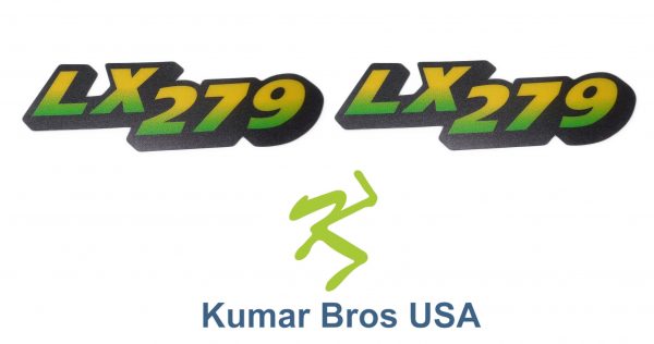 John Deere LX279 Low Lower Hood Decals set Replaces M136037