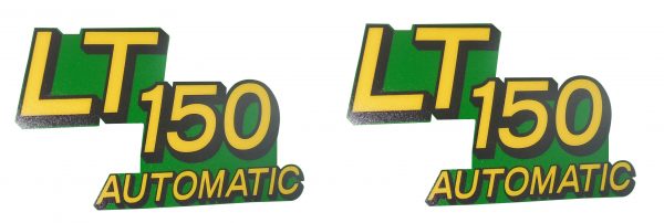 John Deere LT150 Lower Hood Decals set Replaces AM131664