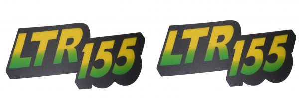 John Deere Fits LTR155 Lower Hood Decals Replaces AM128106