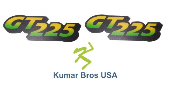 John Deere Fits GT225, M126055 Lower Hood Set of 2 Decals Replaces