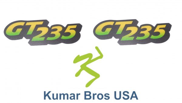 John Deere GT235 Lower Hood Decals set Replaces M126056