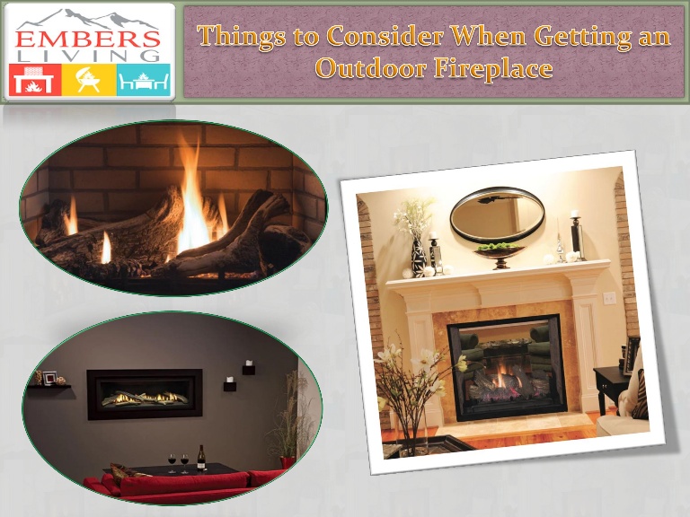 Things to consider when getting an outdoor fireplace