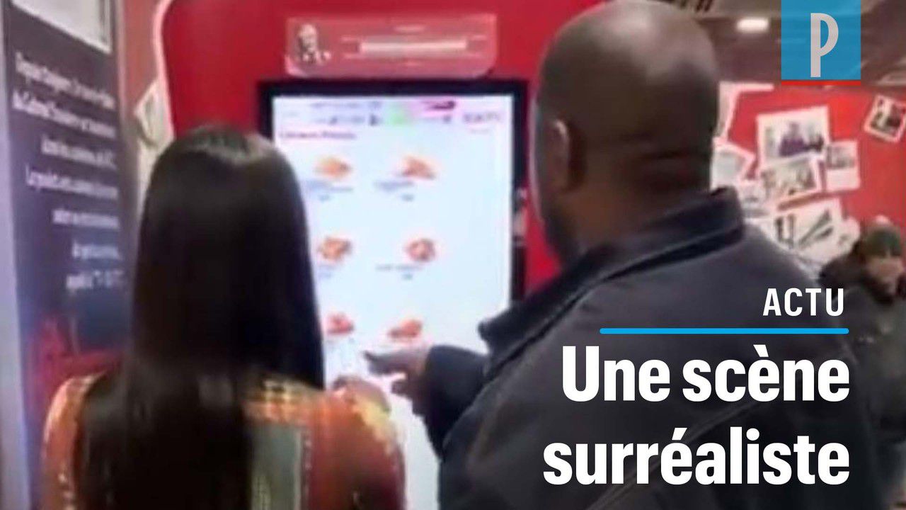 VIDÉO. Une plaque commémorative après le passage de Kim Kardashian et Kanye West au KFC à Paris - Le Parisien