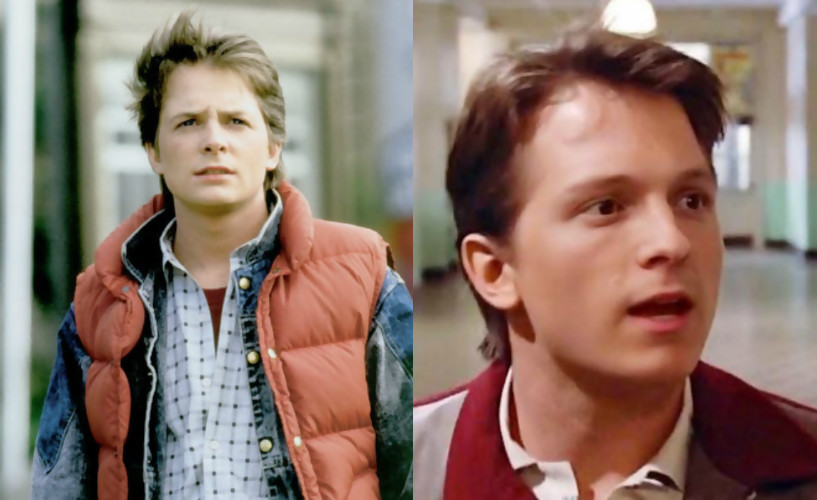 Tom Holland dans le remake de Retour Vers le Futur ? Il réagit !