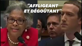 Mark Zuckerberg a souffert devant les attaques des représentants américains