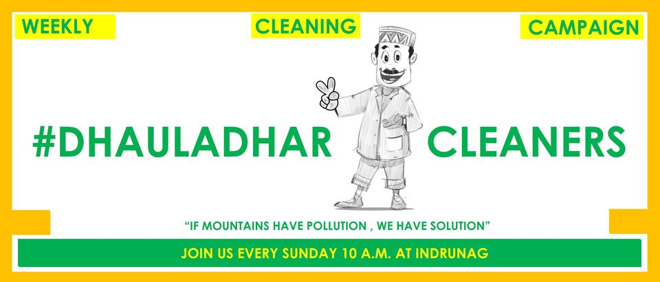 Volunteering with Dhauladhar Cleaners – Triund Hill