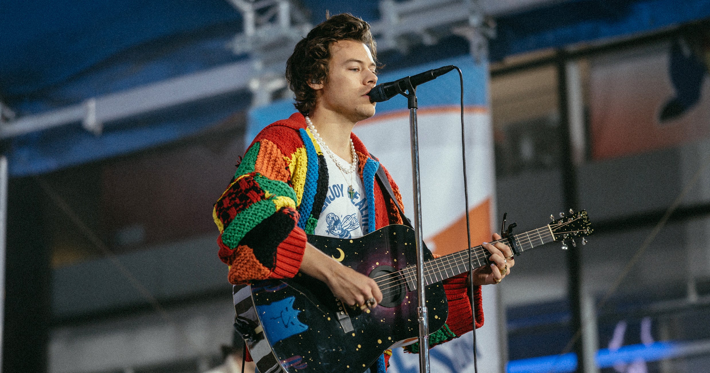 Harry Styles Cardigan & Face Masks Top Lyst Q2 Index