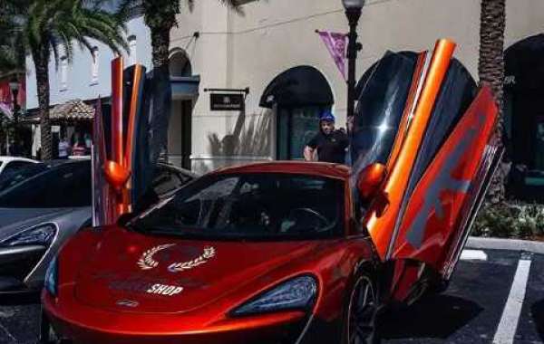 Luxury sports cars