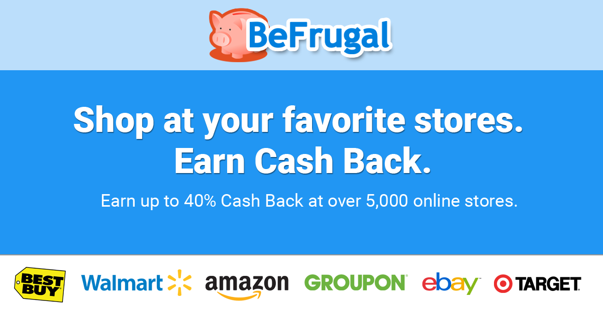 BeFrugal - The #1 Site for Cash Back & Coupons