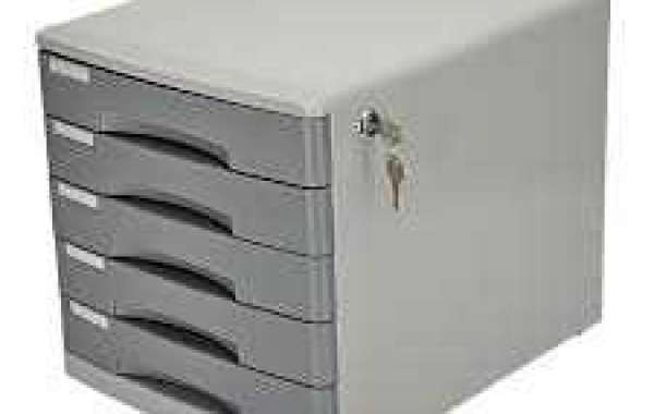 The accessories details of the file cabinet are also very important
