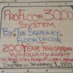The Squeaky Floor Doctor