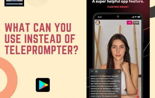 What can you use instead of a teleprompter?