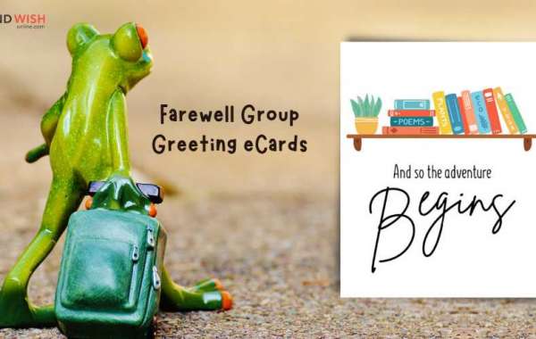 Add amazingness to your celebration with online farewell cards