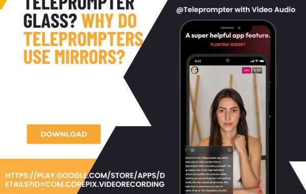 What is Teleprompter glass? Why do Teleprompters use mirrors?