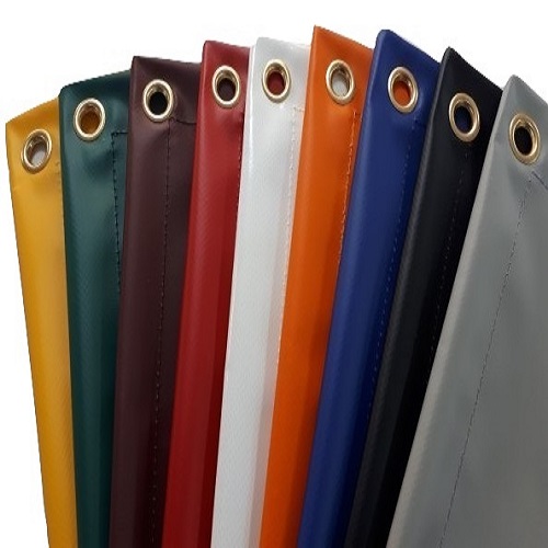 Extra Heavy Duty 610gsm PVC Waterproof Tarpaulin Cover - Multiple color Available - Buy Tarpaulins Uk