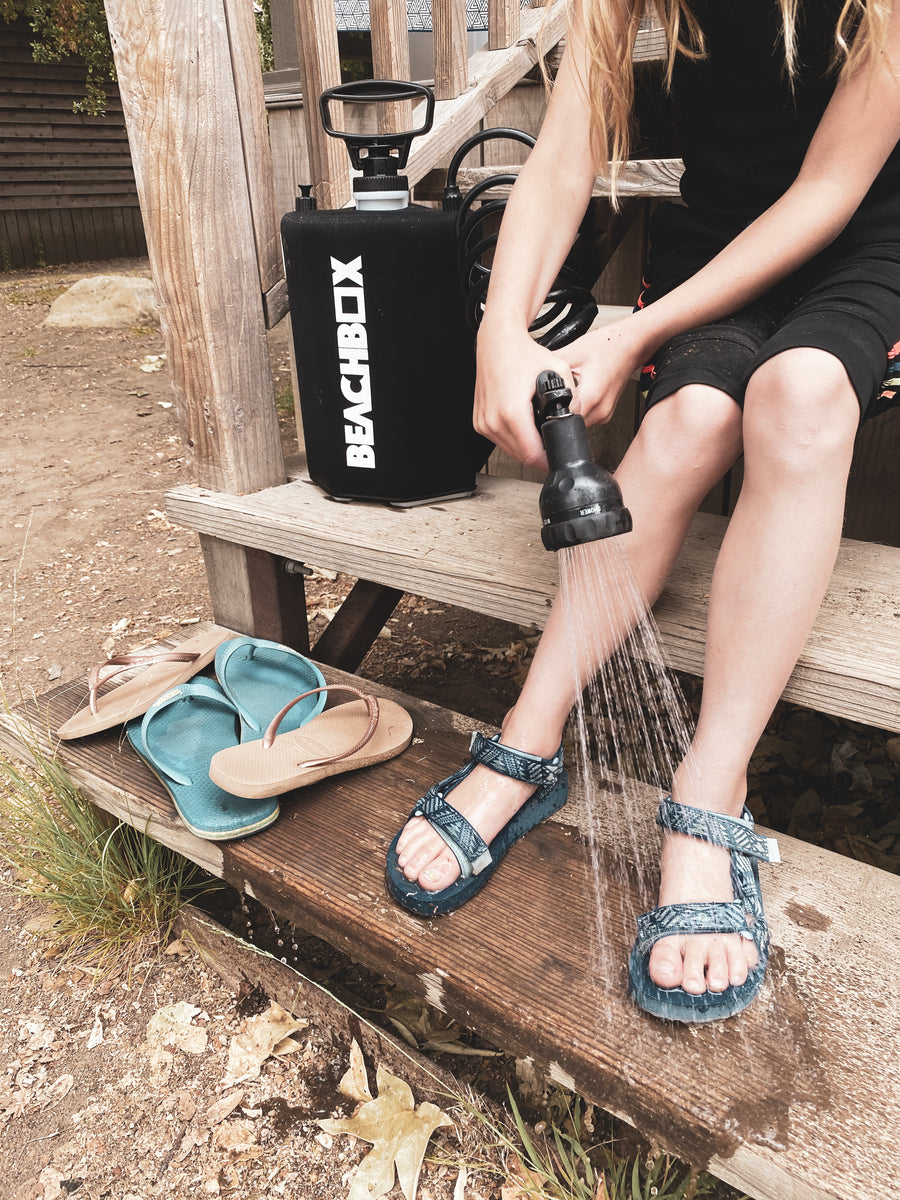 Why Should You Invest in a Camping Shower Water Tank?                              – BeachBox