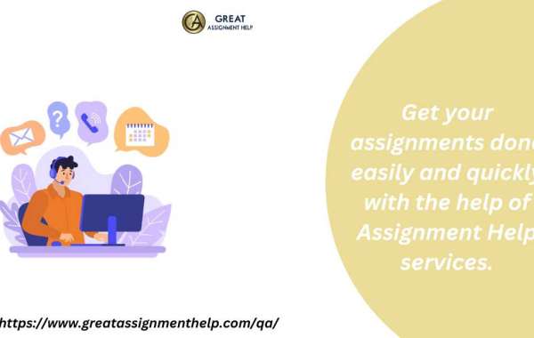 Get your assignments done easily and quickly with the help of Assignment Help services.