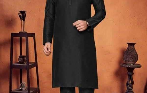 Black Kurta Pyjamas: A Versatile Choice for Men's Ethnic Wardrobe
