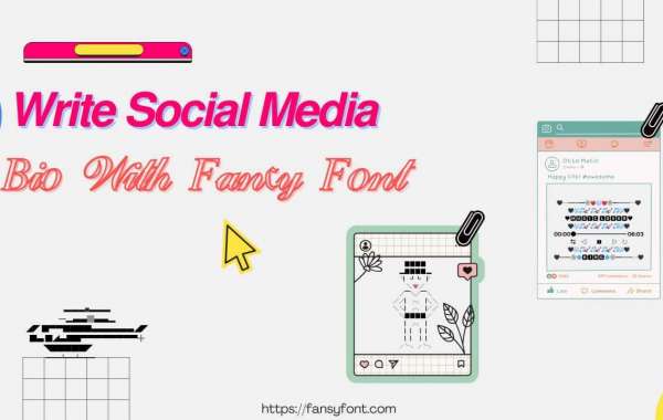 Social Media With Fancy Fonts