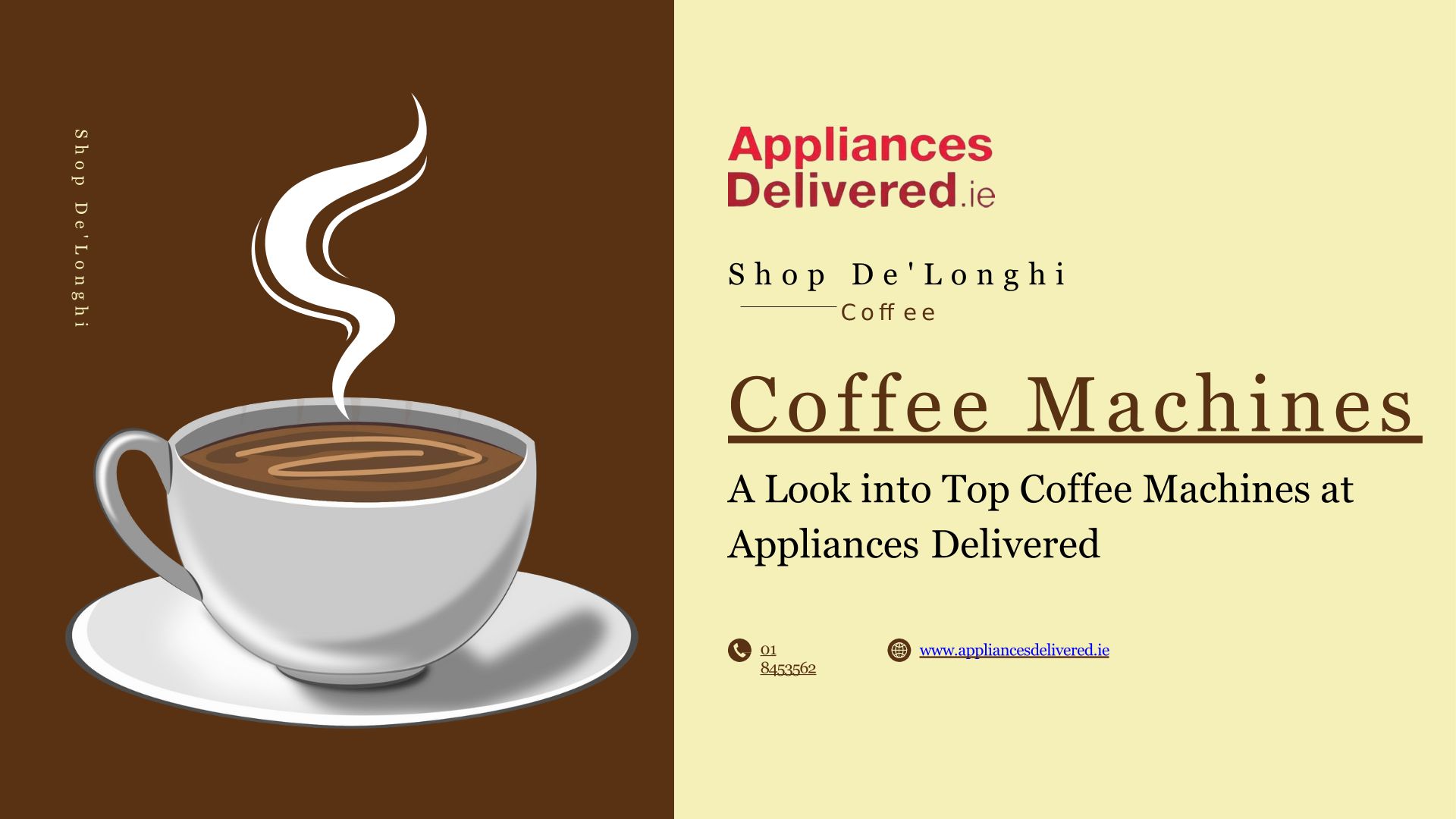 AD - De'Longhi Coffee Machines