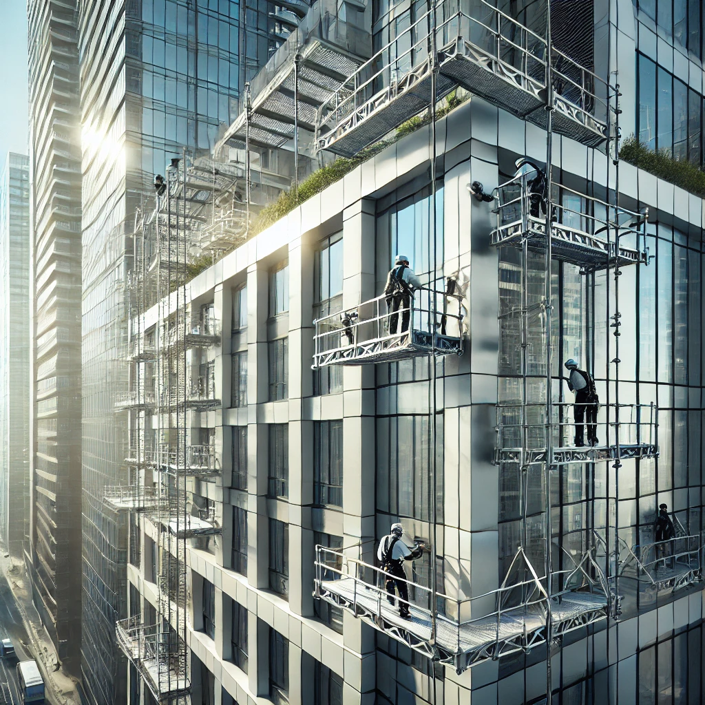 9 Steps in Building Facade Protection & Inspection in Dubai