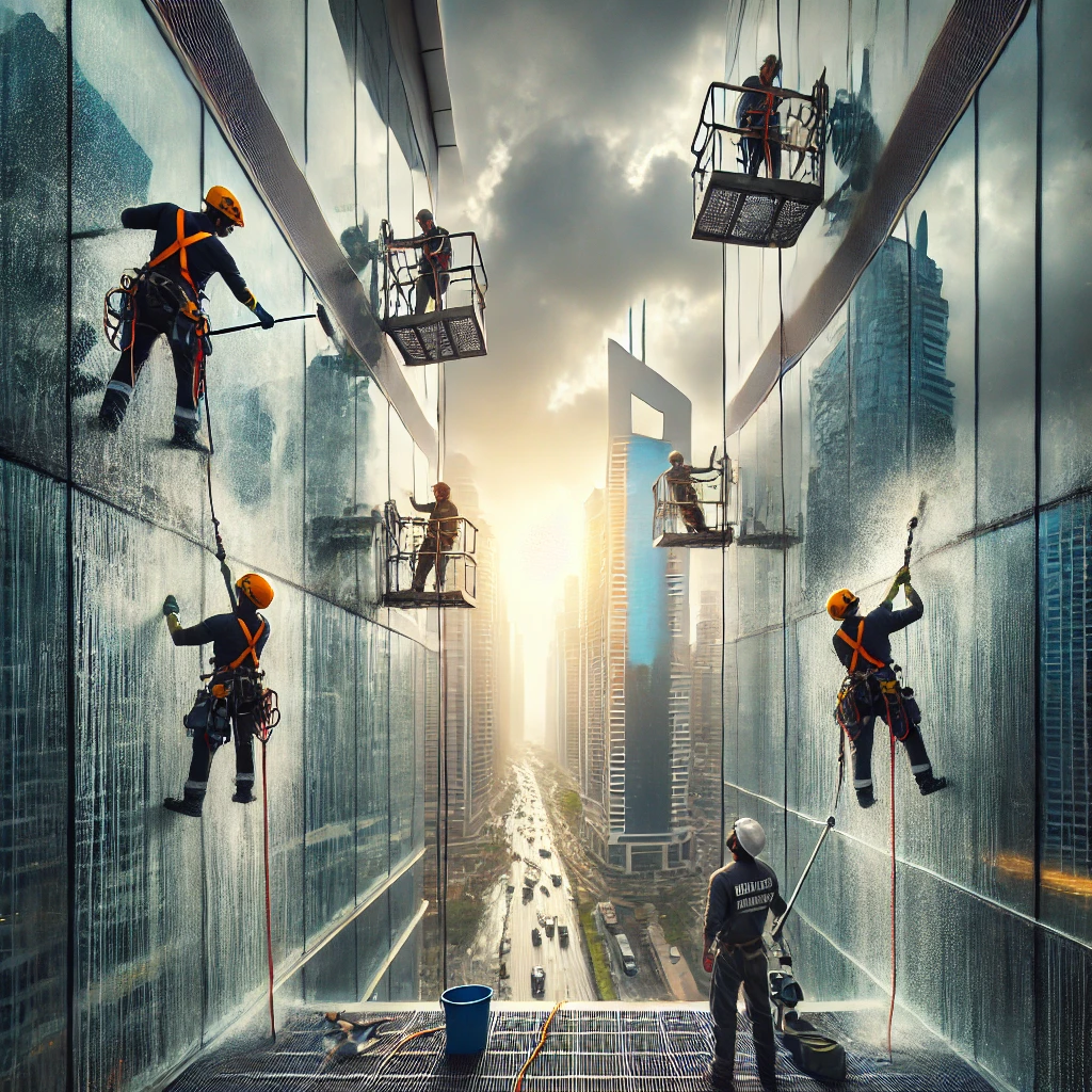 Facade Glass Cleaning in Dubai : Response in Emergency ?