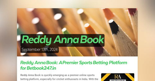 Reddy Anna Book | Smore Newsletters