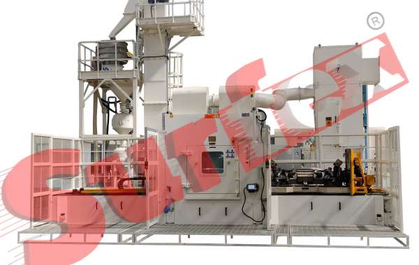 Shot Blasting Equipment for Continuous Wire Cleaning - Surfexindia