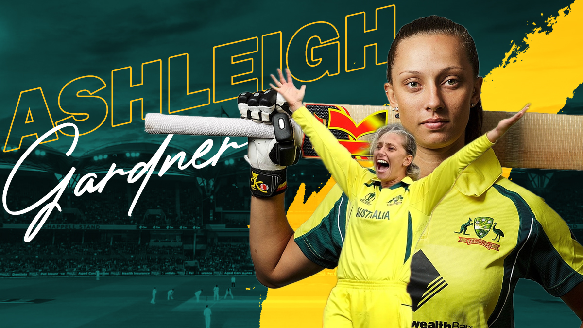 Ashleigh Gardner Creates History with a Maiden ODI Century Against England