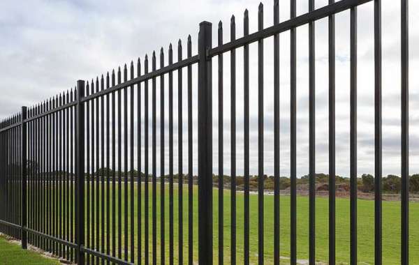 Garrison Fencing Galvanized Steel Security Fence Panels