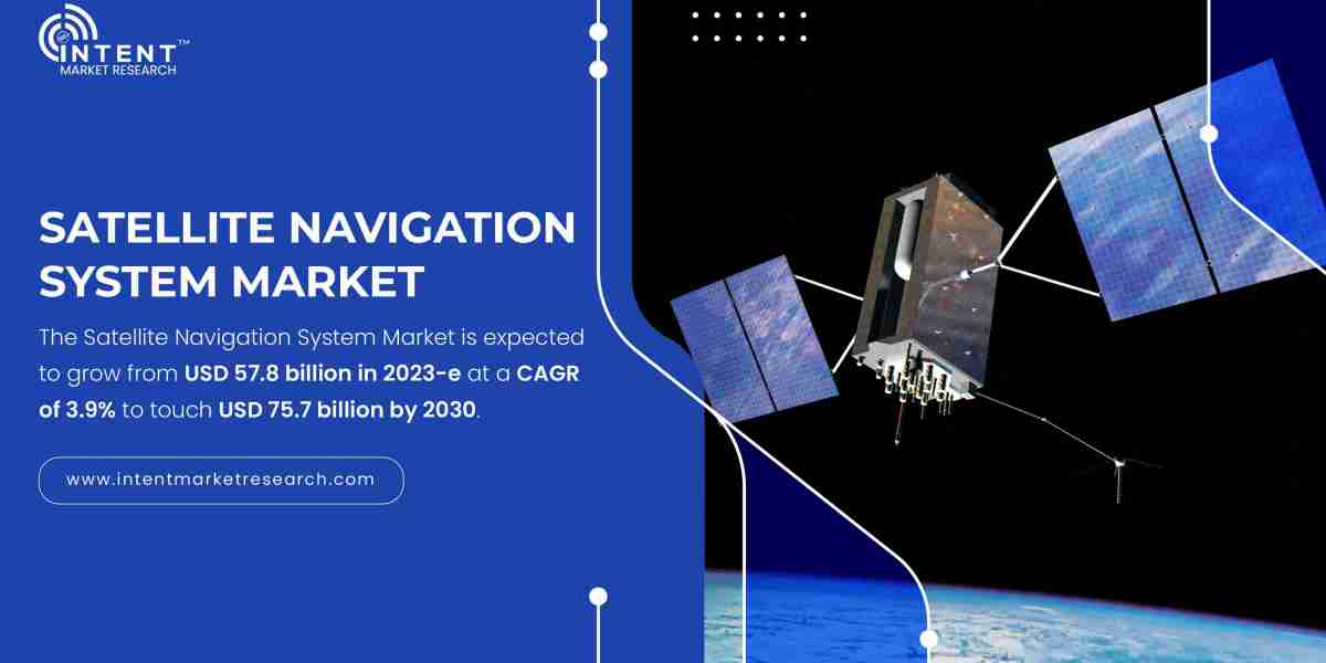 Satellite Navigation System Market Grows at 3.9% CAGR, Reaching USD 75.7 Billion by 2030