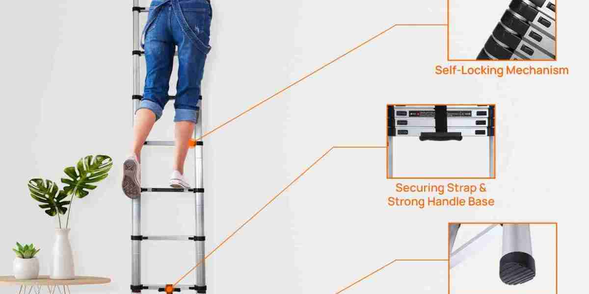 Buy the Best Telescopic Ladder in India | Lightweight & Foldable | Corvids India