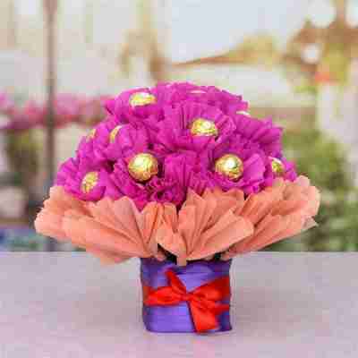 24pc Ferrero Rocher bouquet YuvaFlowers Profile Picture