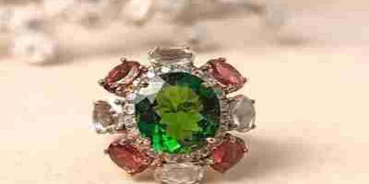 Vibrant Tourmaline Ring – A Modern Classic by Symetree