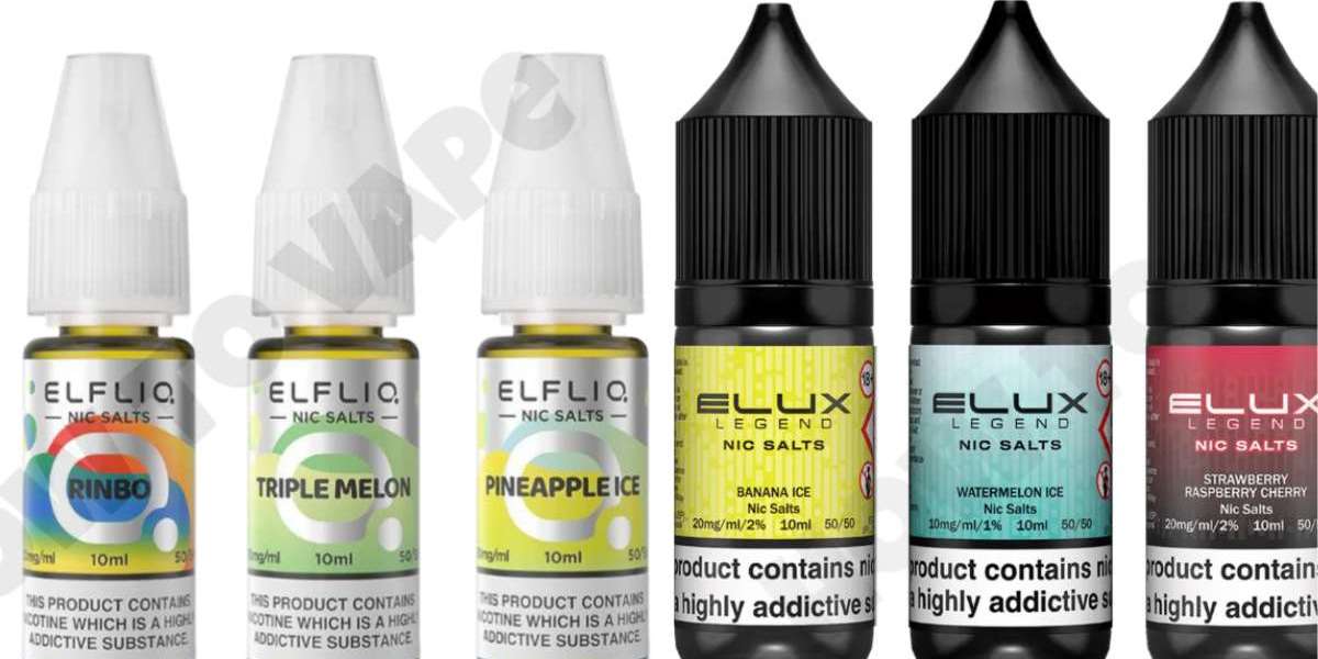 Why Elfliq Nic Salt and Elux Legend Nic Salt Are the Top Picks for Smooth Vaping – Powered by How To Vape