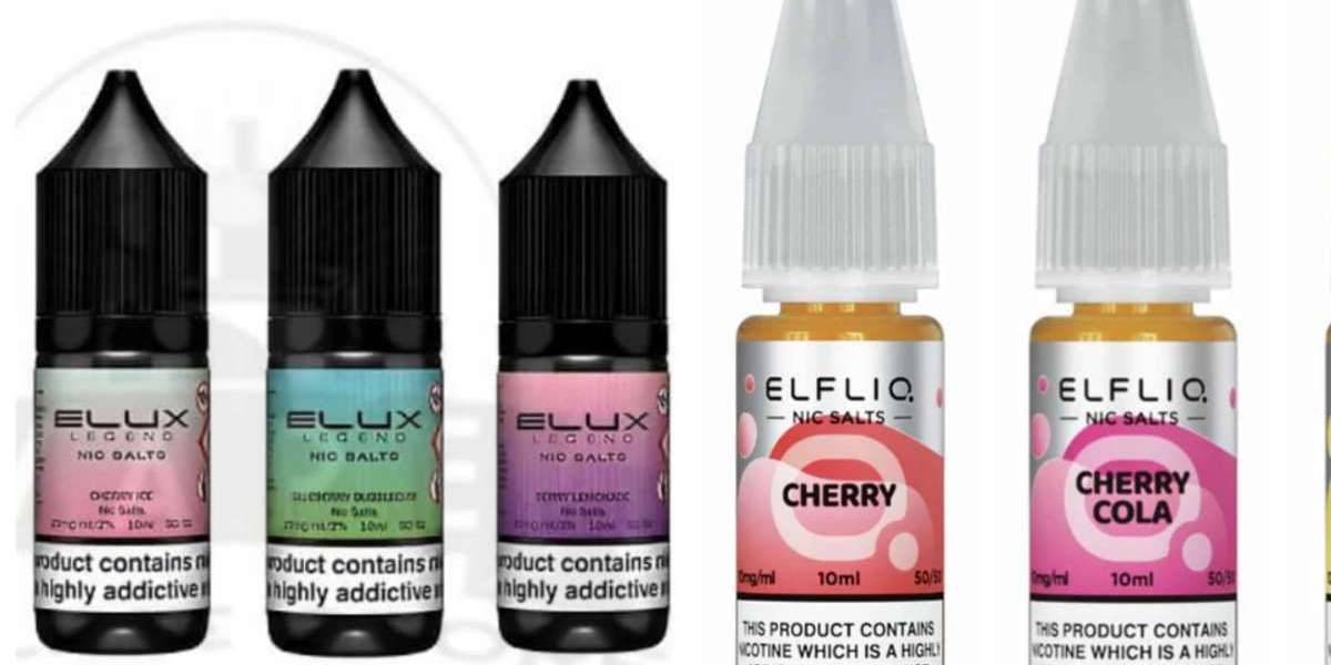Premium Elfliq Nic Salt & Elux Legend Nic Salt at Vape Online Store