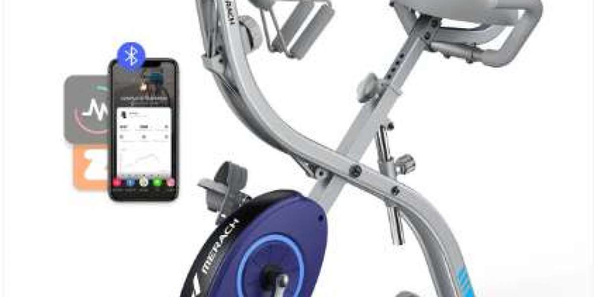 Discover the Power of the MERACH 4-in-1 Folding Exercise Bike for Total Body Fitness at Home