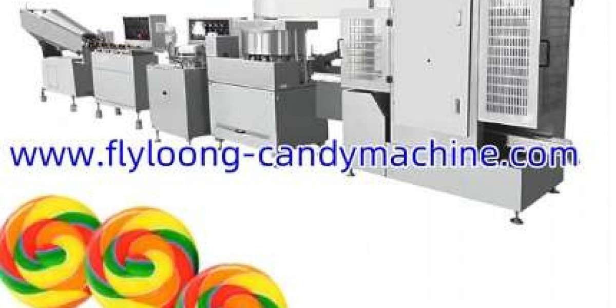 Flyloong-candymachine Automatic Rainbow Lollipop Machine Innovation