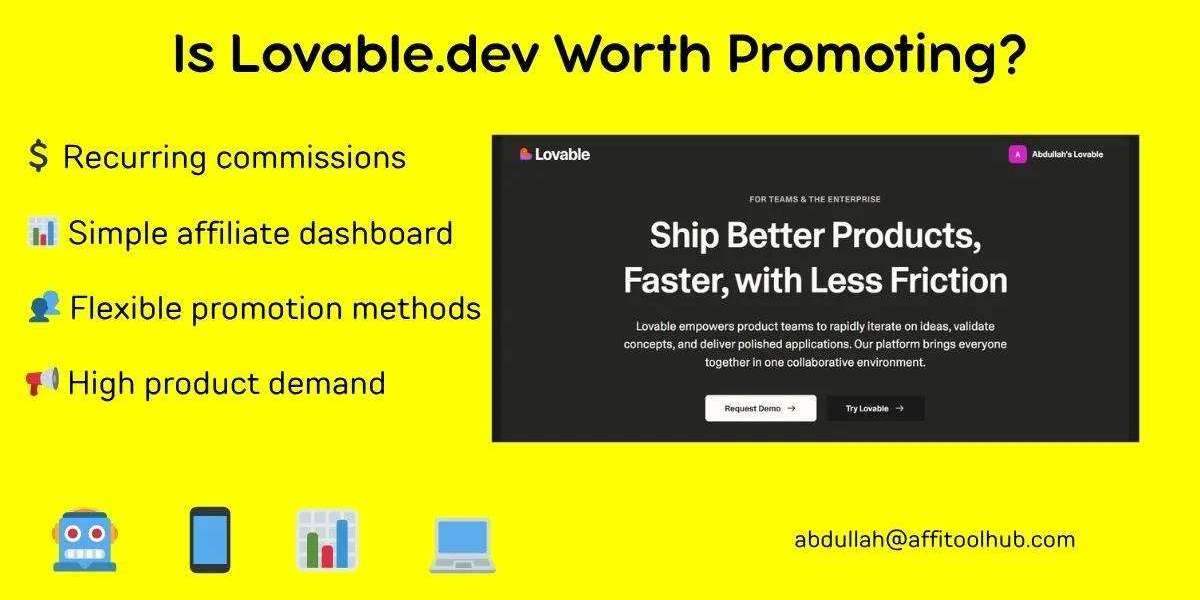The Lovable.dev Affiliate Program Is Helping Affiliates Build Real, Recurring Income