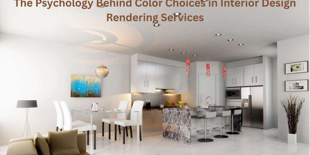 The Psychology Behind Color Choices in Interior Design Rendering Services