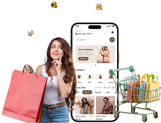 Shopping App Development Company in Dubai | EmizenTech