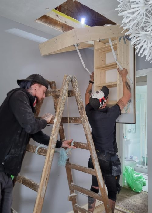 Attic Ladder Installation, Custom Attic Floors, Dublin Attic Flooring