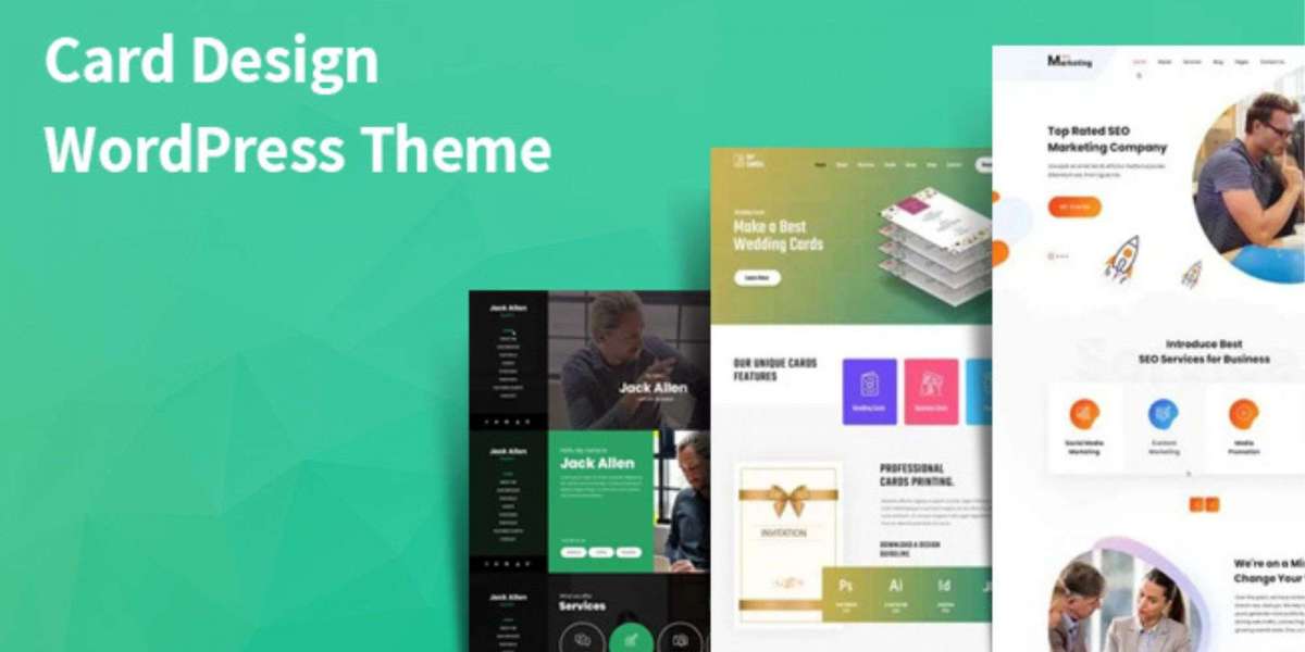 Striking First Impressions Is The Card Design WordPress Theme