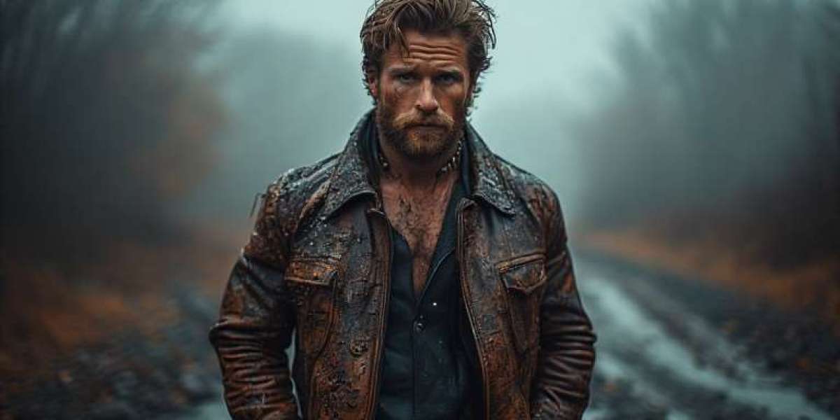 Timeless Appeal of Distressed Leather Jacket Men