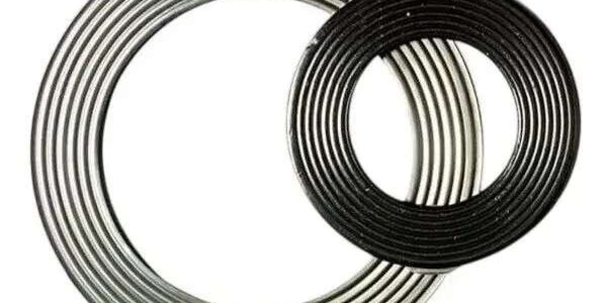 Corrugated Graphite Gasket, CS, SS, 1/2-60 Inch, 150/300 LB
