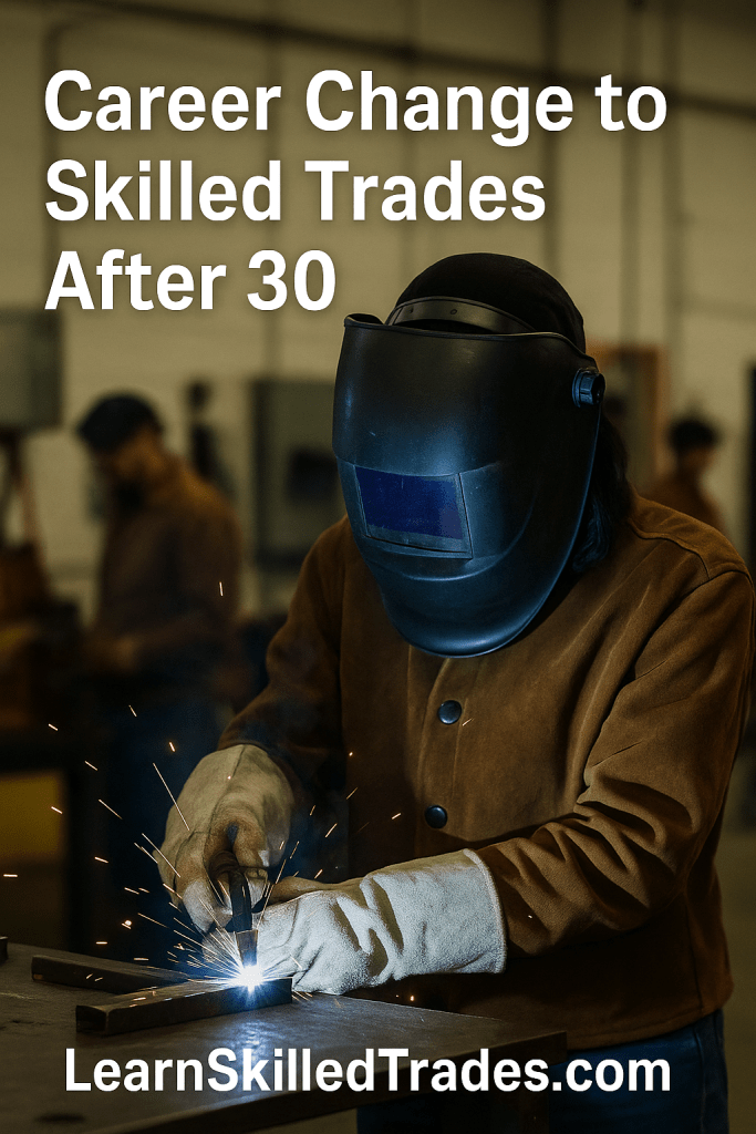 Best Skilled Trades for Career Changers Over 30 - Learn a Skilled Trade