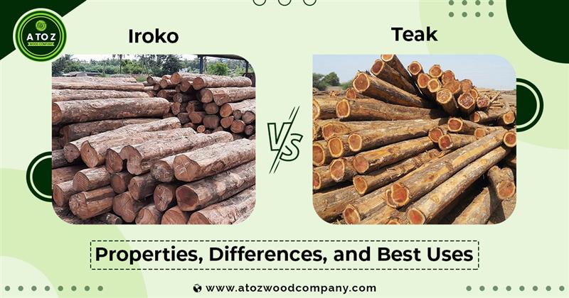 Iroko vs Teak – Properties, Differences, and Best Uses