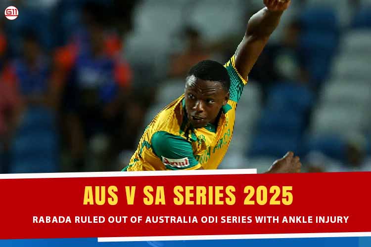 AUS v SA Series 2025: Rabada Ruled Out Of Australia ODI Series With Ankle Injury