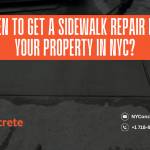 sidewalk repair nyc